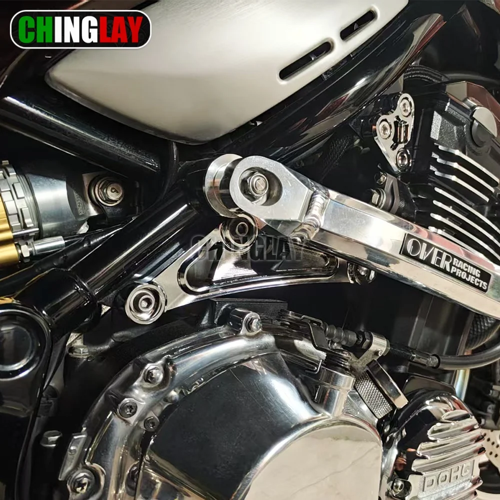 Z900rs محرك شماعات مجموعة لكاواساكي Z900RS 2018-2025 هيكل إطارات المحرك دعم حماية قوس سبائك الألومنيوم الملحقات #2