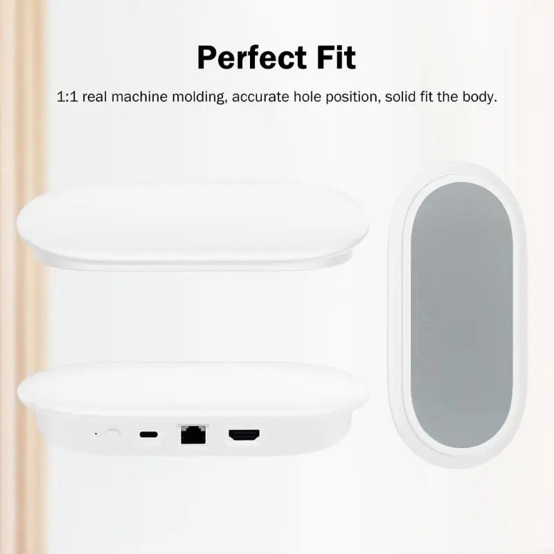 Protectores cubierta silicona impacto F3MA para host del televisión (4K) 2024