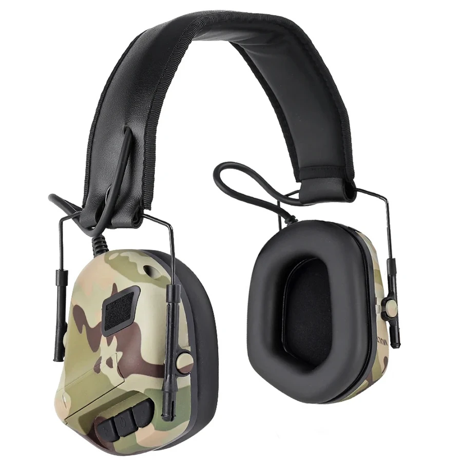 

IPSC 5th Generation Tactical Noise Canceling Headset Head Wearing for Militarily Paintball Airsoft Shooting Reduction Headphones