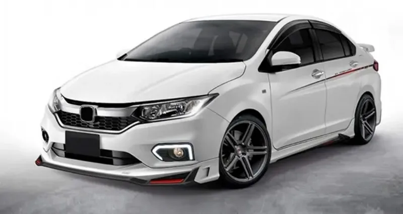 قابل للاستخدام لسيارة Honda City Audi إصدار النهار الجري التوصيل والتشغيل LED أصفر وأبيض بدوره إشارة أضواء النهار الجري