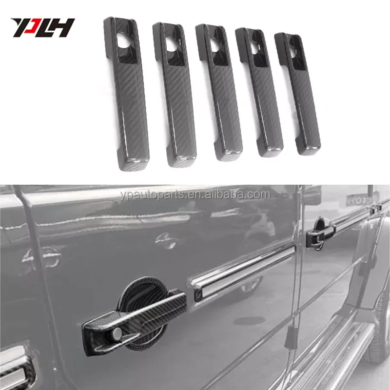 

Door Handle Covers For MercedeG-Class W463 Carbon Fiber Auto Body Kit Trim Car Exterior Accessories