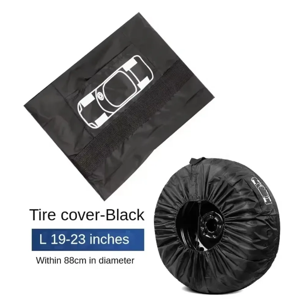 

New Dust-proof Wheel Protection Cover Tote 210D Oxford Cloth Tire Cover Case 13-23inch Tire Tire Storage Bag Auto