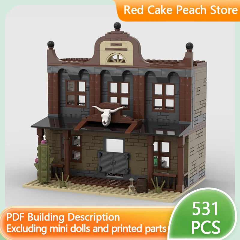 

Модель городской улицы MOC: Конструктор «Салон» (архитектурный, модульный, технологичный) – Подарок для детей, развивающая игрушка для сборки