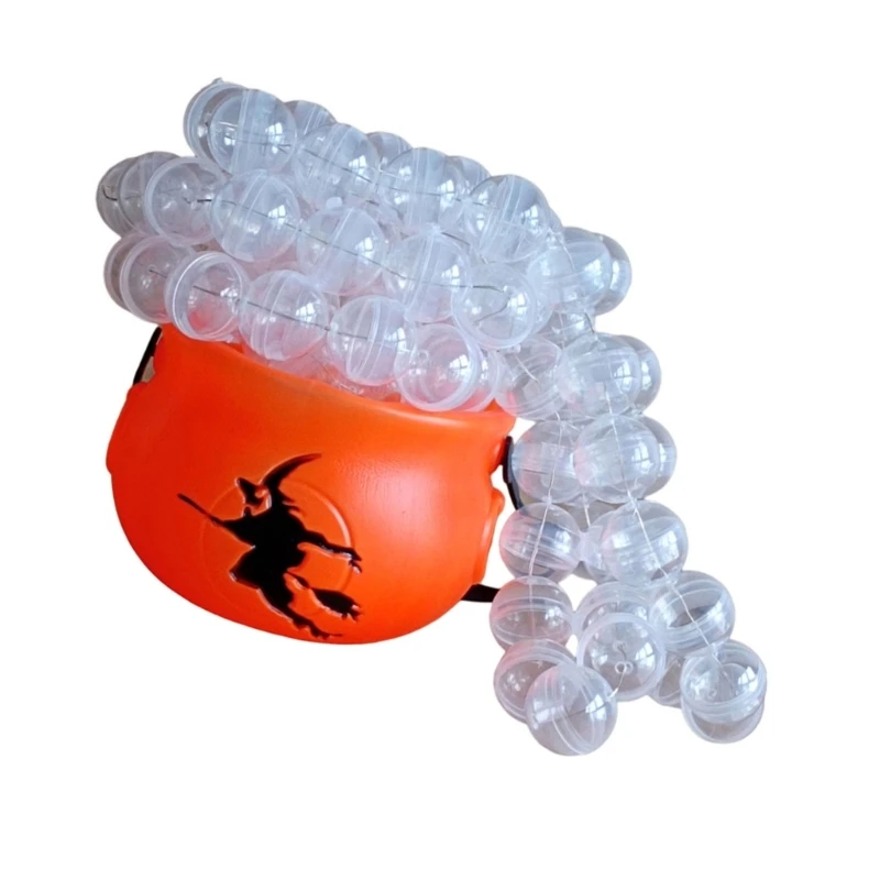 Enchanting Halloween Witches Bubble Pots Halloween Witches Bubble Pots Set with Multiple Sphere for Table Decoration