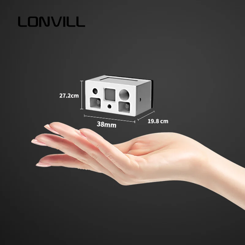 LONVILL Small Code Engine 38x27x20mm Lightweight 35g Low Power 260mA Industry Embedded Barcode Scanner for Self Service Locker