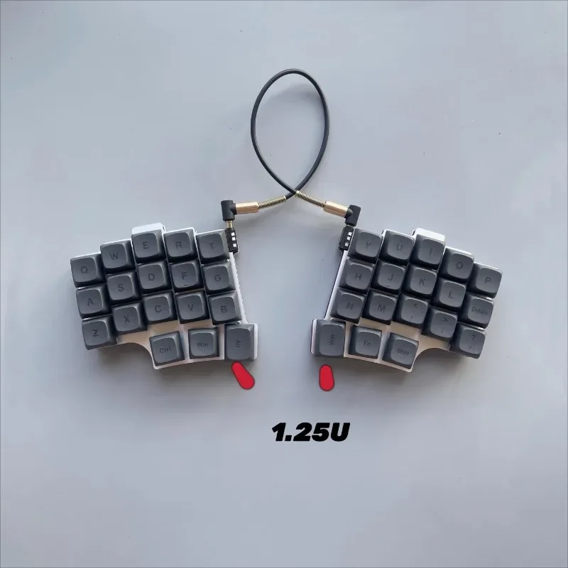 SW35 Split Mechanical Keyboard 36-key Hot-swappable Ergonomic VIA Key Position Change RGB Backlight Custom Mechanical Keyboard