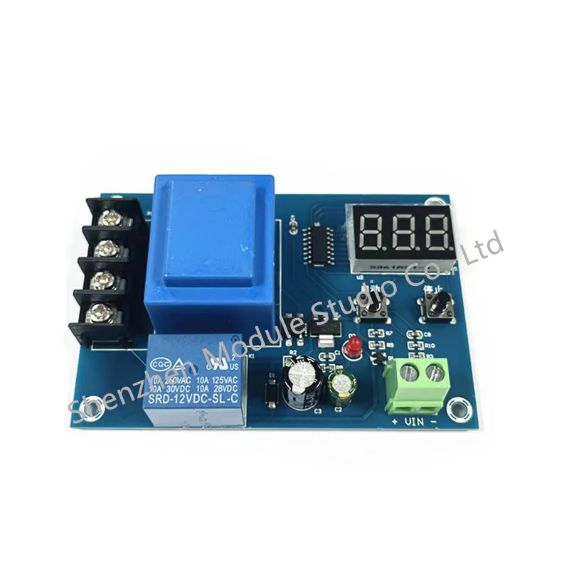 XH-M602 Digital Control Battery Charging Control Module AC 220V Lithium Storage Battery Charger Control Switch Protection Board