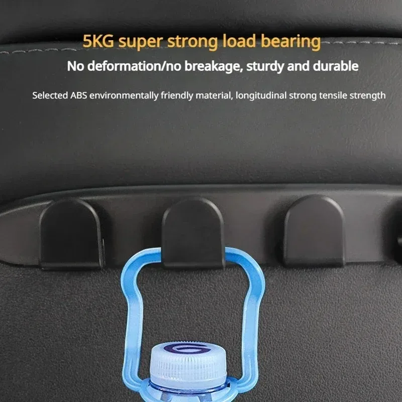 Eary 2PCS Car Purse Hook for Tesla Model 3/Y/S  Headrest Hooks Car Accessories Interior Holders Universal Car Back Seat For Bags