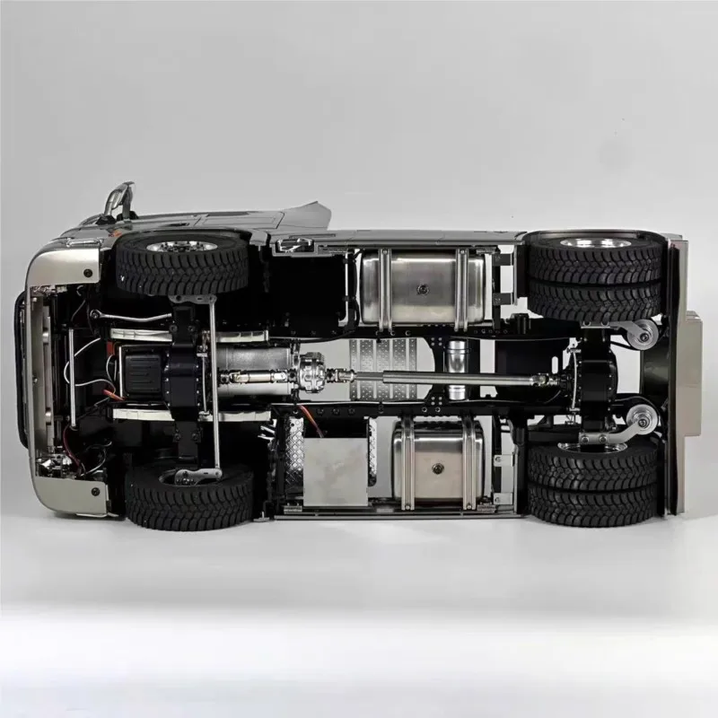 Ciężarówka RC 1:14 770S z blokadami mechanizmu różnicowego, 2-biegowa skrzynia biegów, napęd 4x4, światła, dźwięki, zdalnie sterowany samochód ciężarowy do przyczepy TAMIYA