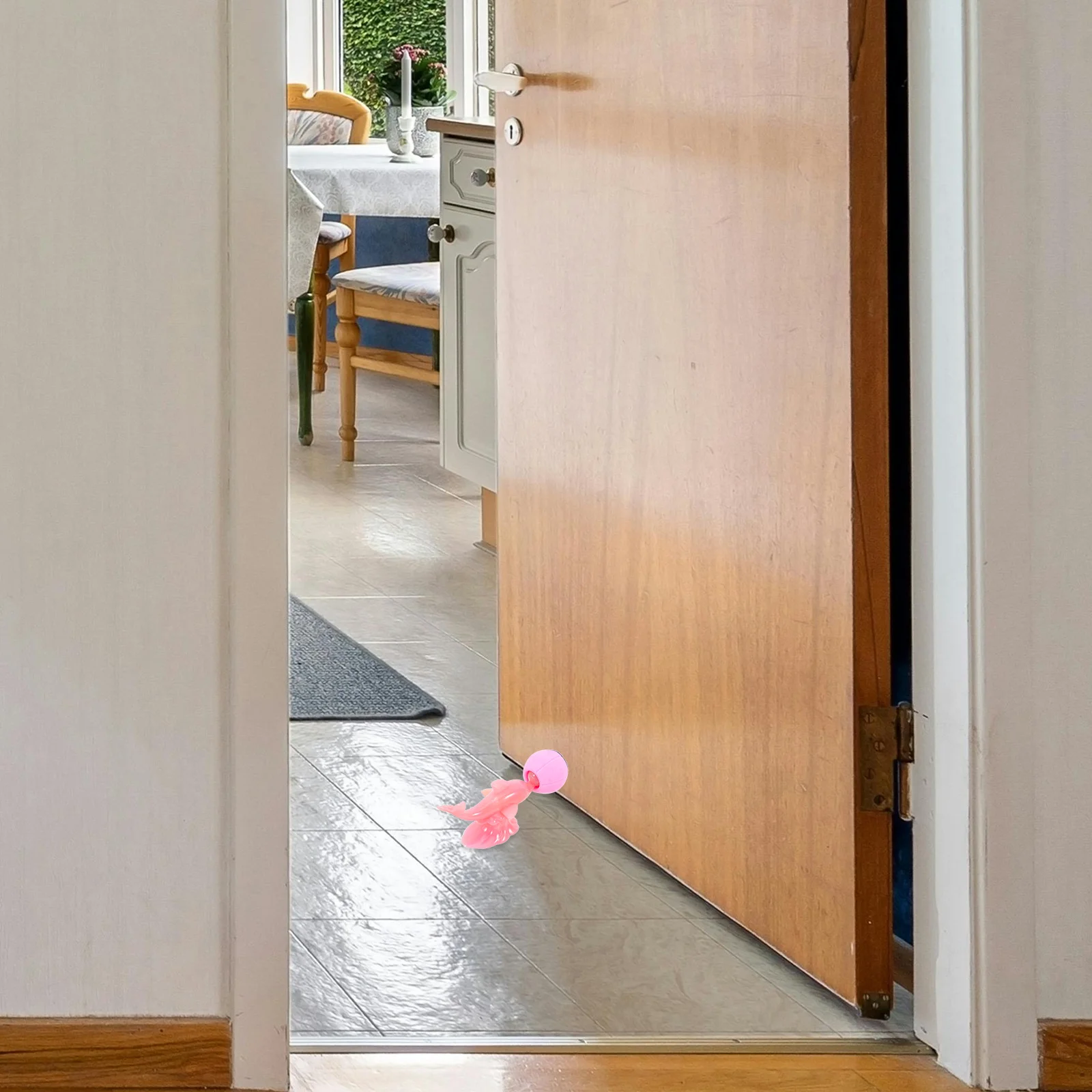 سدادة باب دولفين من السيليكون بدون تركيب مثقاب، ديكور لطيف مضاد للتصادم، قوي لأبواب مختلفة، سدادة باب غرفة النوم #3