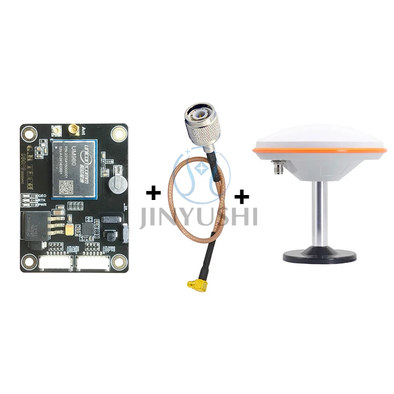 Unicoreco UM980 EM-980D2 Core Board Serial Module With Antenna EM-500 RTK GNSS GPS BDS GLONASS Galileo QZSS Replace ZED-F9P