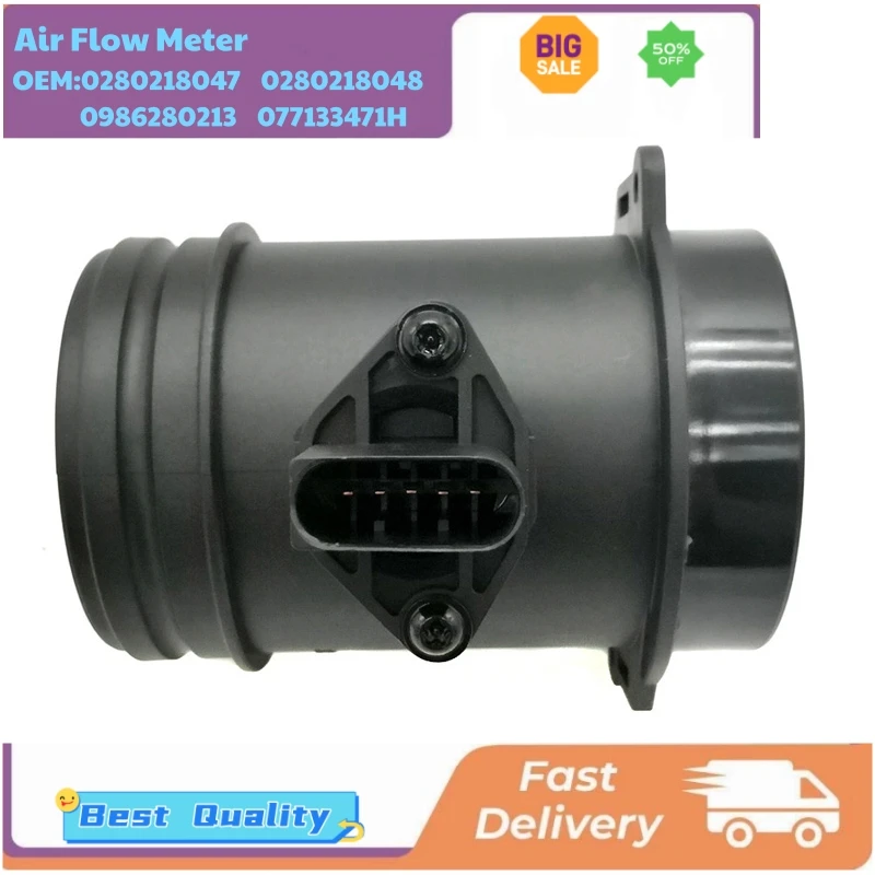 

Автоматические датчики расхода воздуха 0 280 218 047 0280218047 0280218048 0986280213 077133471 Датчики H Maf для Audi A6 S6 4B A8 D2 4.2 V8