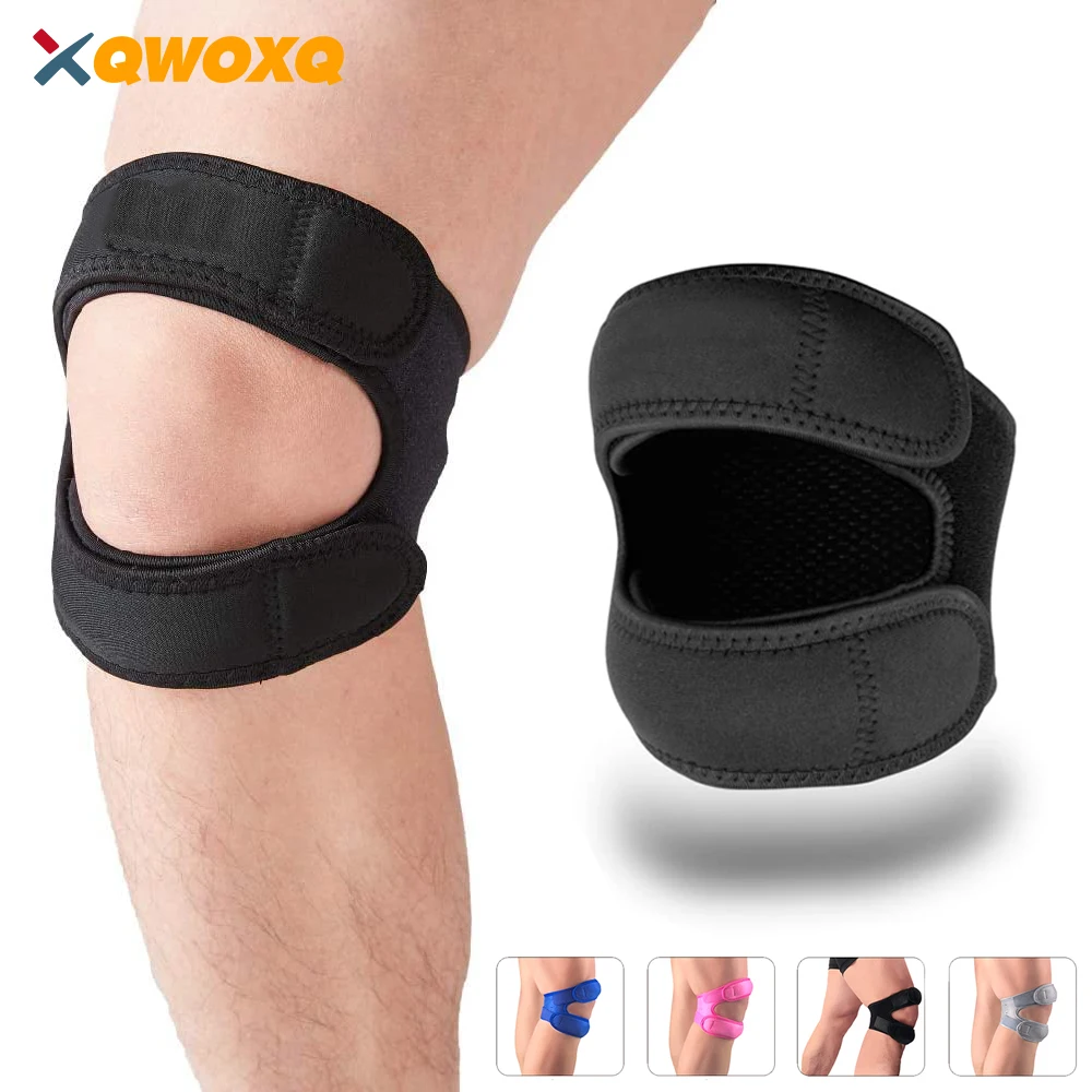 1 PCS Patellar Tendon Support Strap Knee Pain Relief Adjustable Knee Strap for Running, Arthritis, Jumper,Tennis Injury Recovery