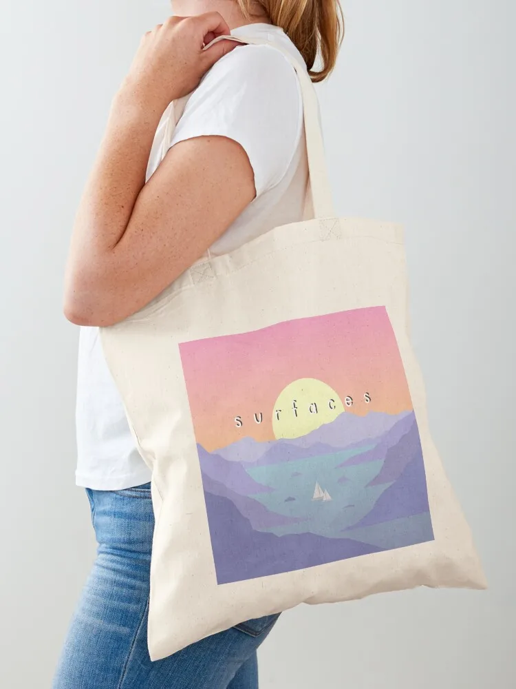 

SURFACES HORIZONS ALBUM Tote Bag Shopper handbag Shopper tote bag custom personalized tote bag