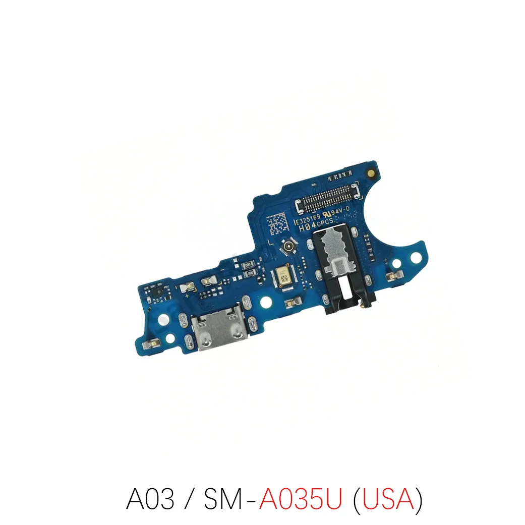 Charging Connector Board Dock Charger Flex Cable For Samsung Galaxy A01 A02 A02s A03 A03s A04 A04e A04s A015F A022F A045F A047F