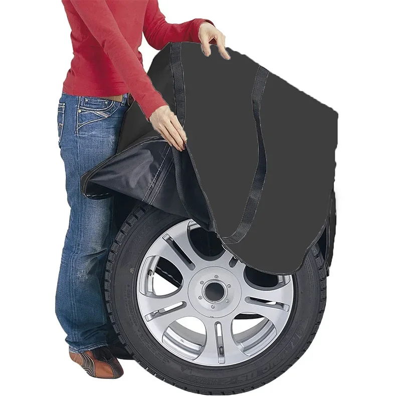 2026  Oxford Cloth Car Spare Tire Storage Bag Dust‑Proof Moisture‑Proof Wheel Protector Holds Up to 2 Tires Vehicle Accessory