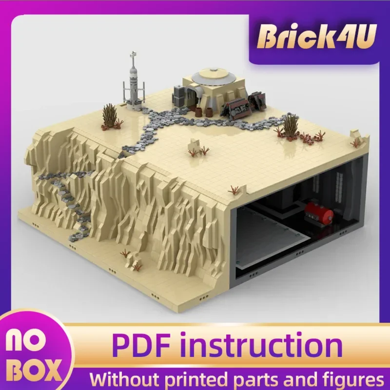 

Star Movies Model Moc Building Bricks Military Secret Base Technology Modular Blocks Gifts Christmas Toys DIY Sets Assembly