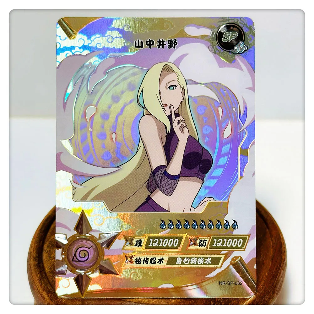 KAYOU NARUTO SP CARD 39~69 series Anime characters Uchiha Sasuke Uchiha Sarada Game toys Collection card Christmas birthday gift