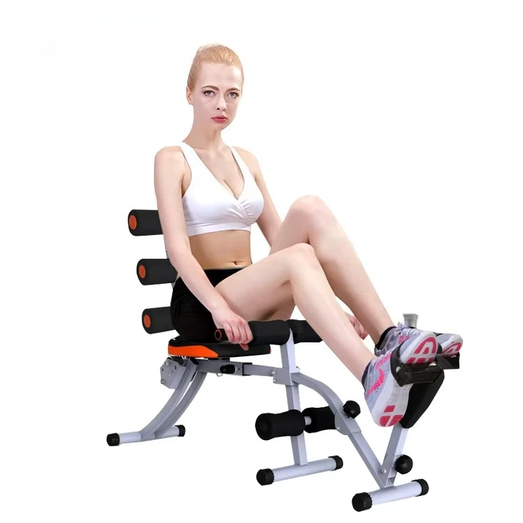 Gym Home Fitness Equipment Foldable Core Abdominal Training Bench Crunch Abdominal Gym Machine