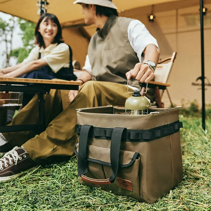 

Naturehike-Outdoor Camping Oxford Cloth Folding Storage Basket, Multi-Scene Use, Sundry Bag