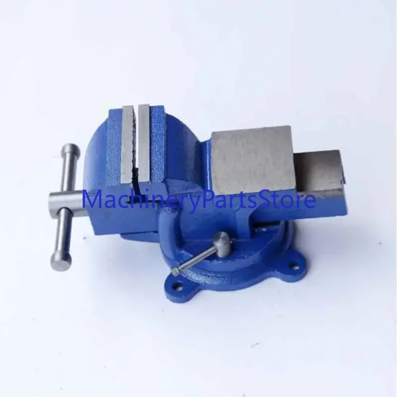 1pc Heavy Duty Bench Vise Household Vise Bench 5 Inch Small Bench Vice Clamp 360 Degree Rotation