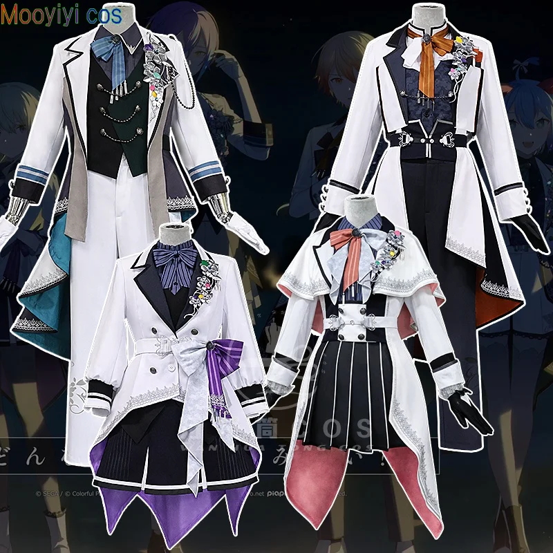 

Новый Mooyiyi cos Kamishiro Rui Косплей Костюм Хэллоуин Рождественская роль TENMA TSUKASA PJSK Kusanagi Nene Otori Emu в наличии
