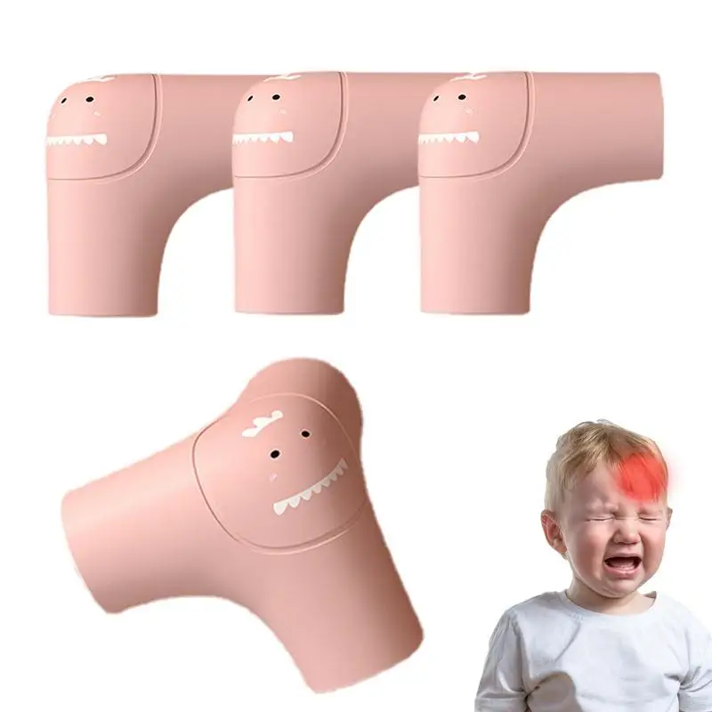 4pcs Soft Table Desk Corner Guards For Children Baby Safety Silicone Protector Table Corner Edge Protection Cover Triangle Guard