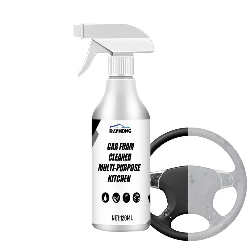 car Interior Cleaner Spray Multi-purpose Foam Cleaner Anti-aging Cleaning Auto Car Interior Home Cleaning Home Cleaning Spray