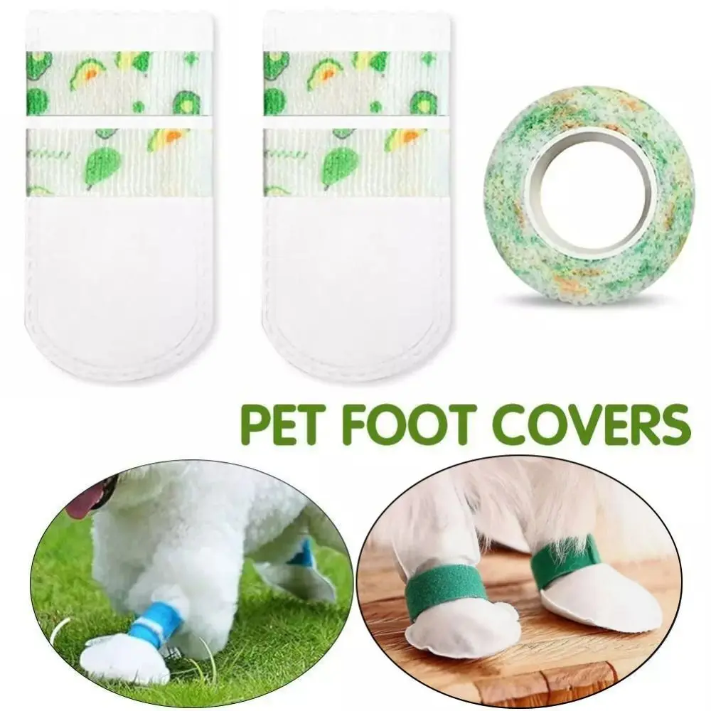 Breathable Pet Disposable Shoe Cover Convenient Waterproof Anti-dirty Cats Dogs Paw Protection Cover Pet Shoes Pet