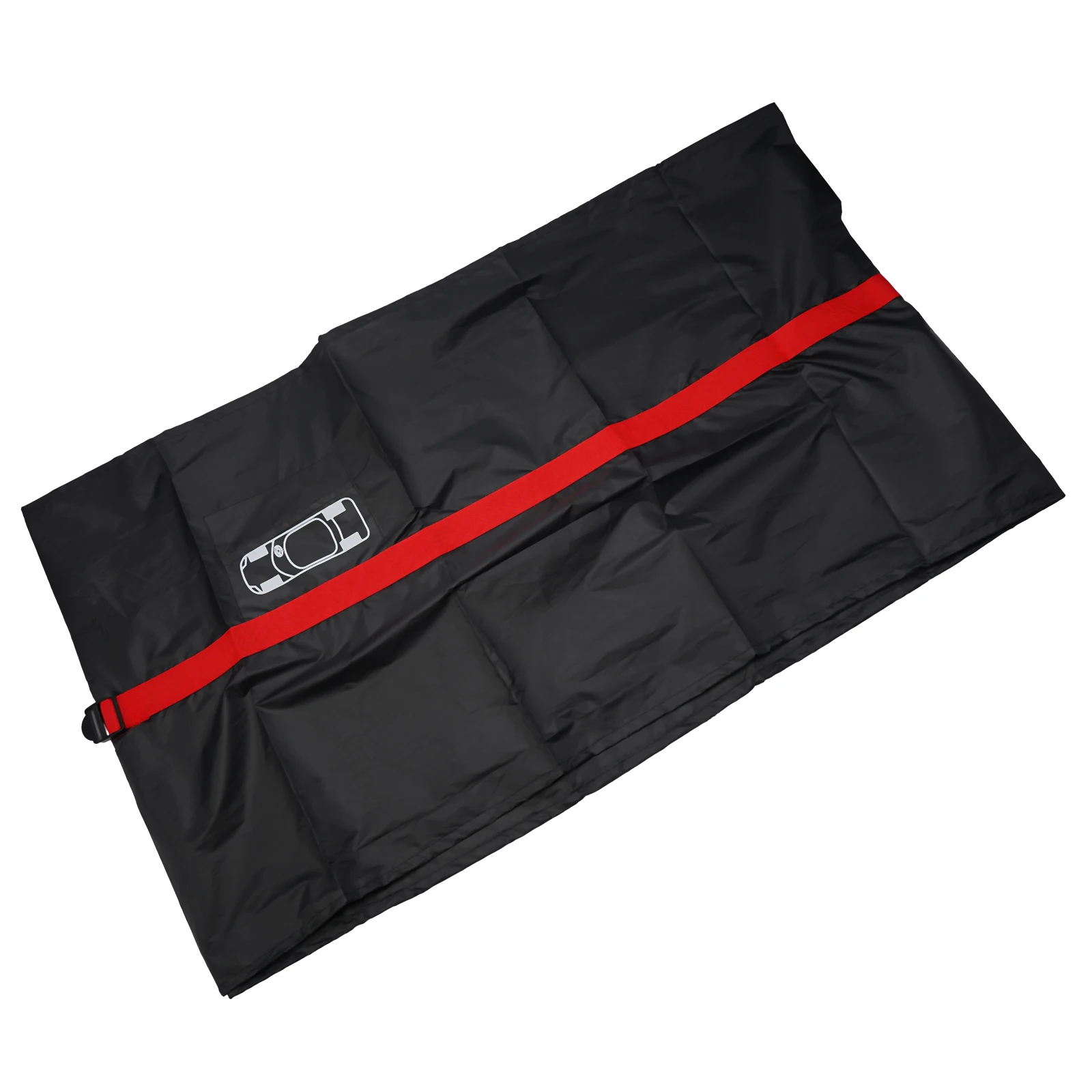 Compact Design Spare Tire Storage Case with Handle and Adjustable Fasteners for 13 to 23 Inch Wheels in Any Vehicle