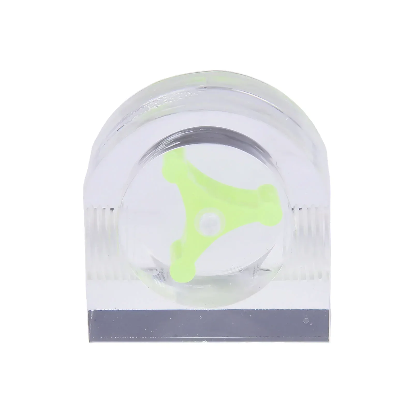 1pc 2 Way Water Cooling Indicator Acrylic Transparent Flowing Meter G1/4 Thread  Ensuring Stable And Optimal Operating Condition