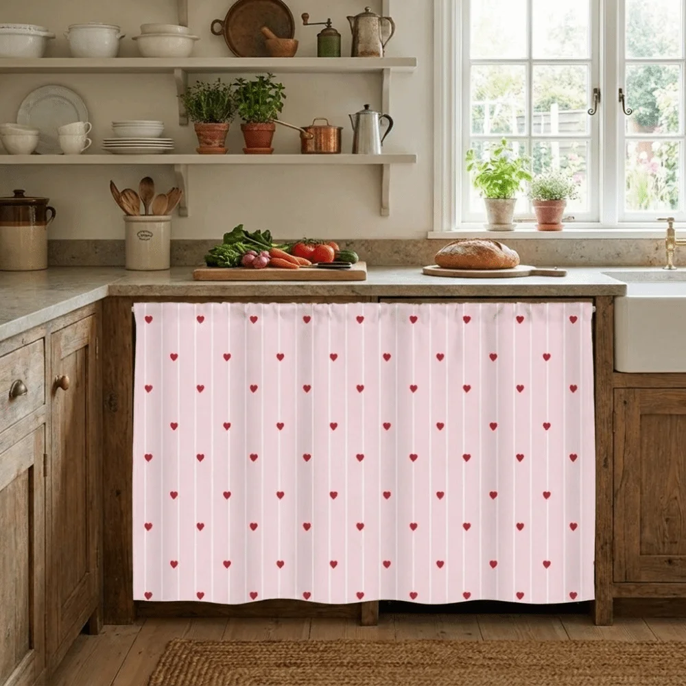 Dust-Proof Cabinet Cover Curtain Breathable Sunscreen Shoe Cabinet Curtain Fruit Pattern Wear-resistant Wardrobe Curtain