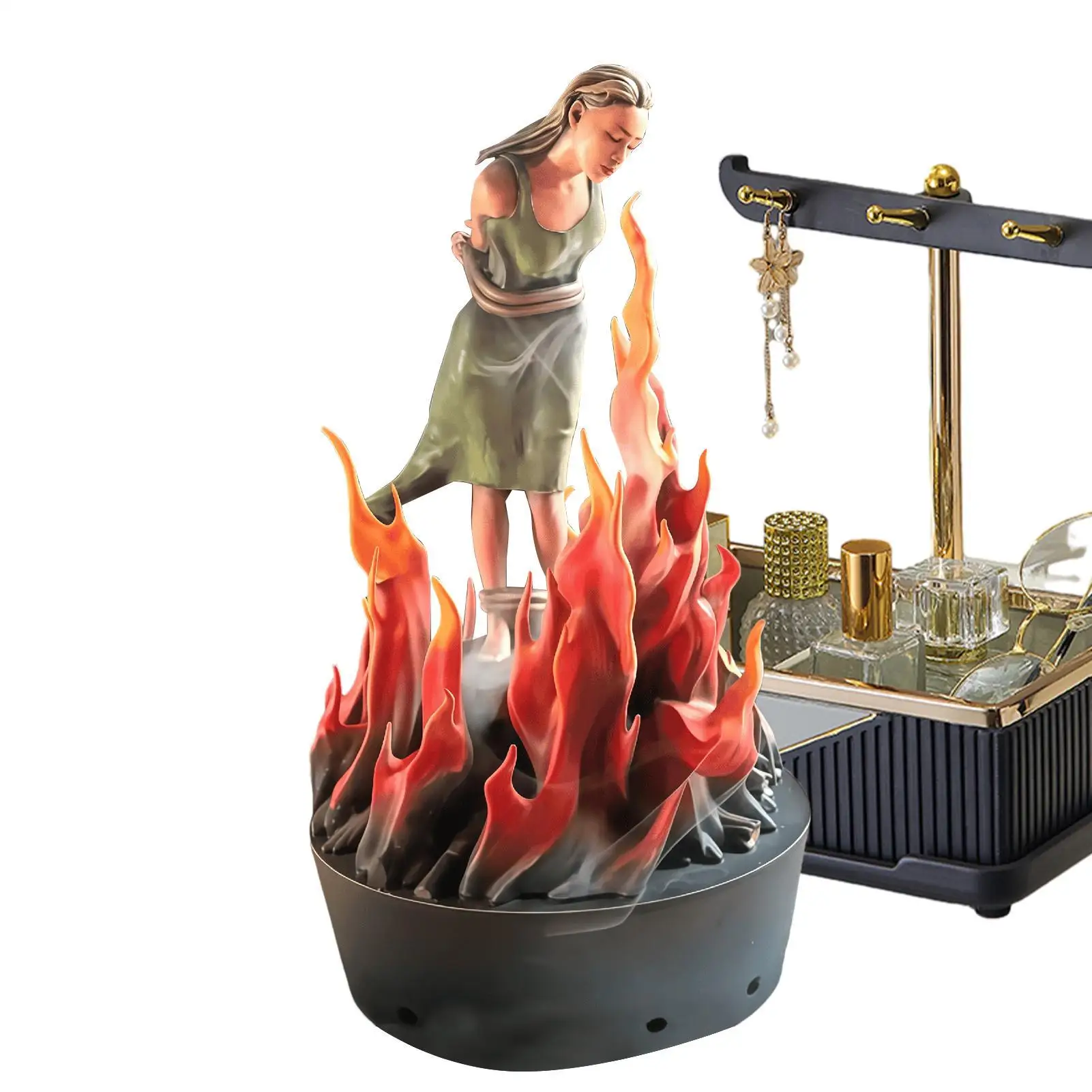 

Машина для диффузора масла, домашняя машина для диффузора масла с ароматом, увлажнитель, устройство, художественный дизайн, оборудование для запотевания для медитации