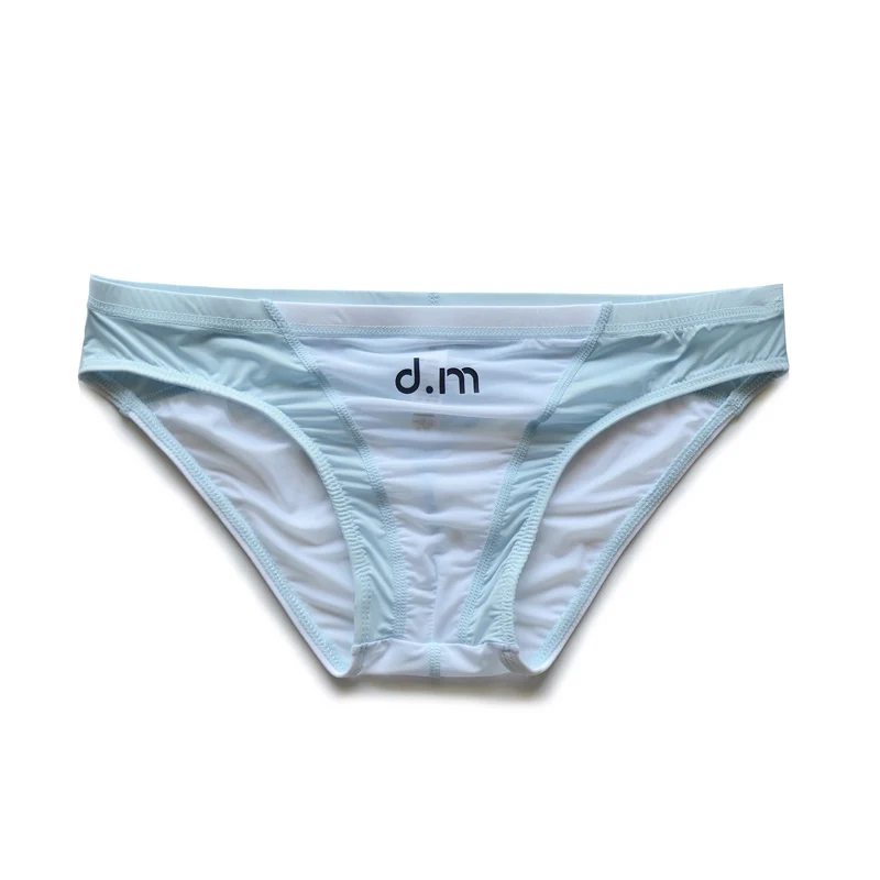 

Мужское сексуальное нижнее белье с низкой талией, летние прозрачные трусики из ледяного шелка, спортивное нижнее белье для геев, трусы