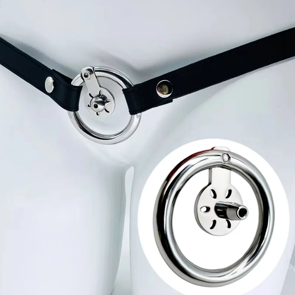 FRKO Metal Inverted Thin Slice Male Chastity Cage Chastity Belt Urethral Catheter Penis Ring Bondage Sadism Sex Toy Men Sexshop