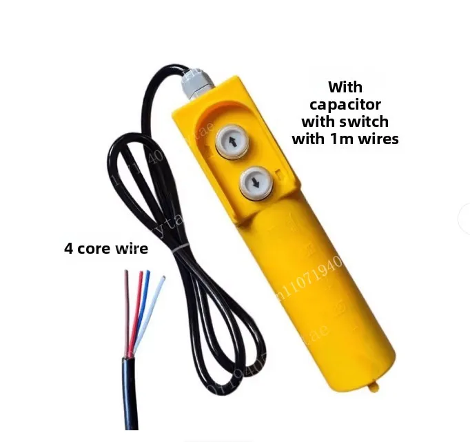 Electric Hoist Lifting Machine Crane Switch Single Phase 220v Switch Miniature Button Switch Up and Down Handle Controller