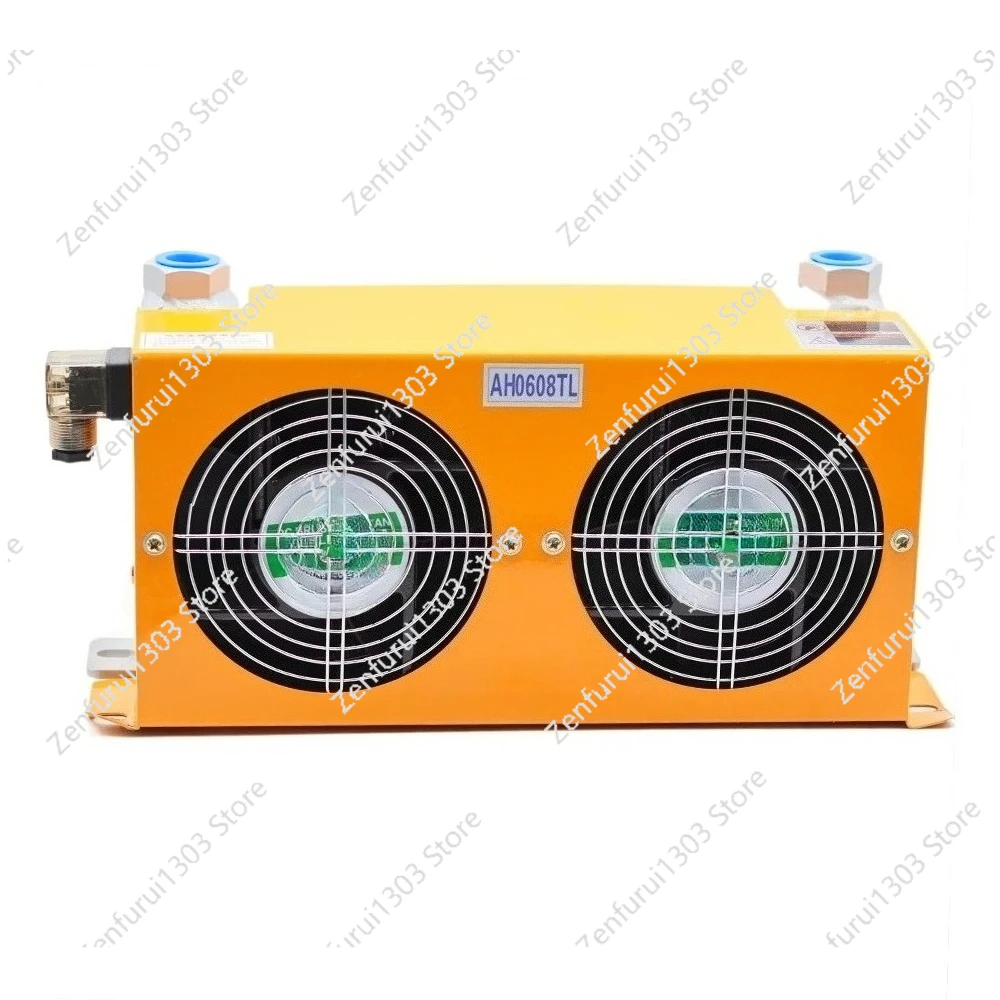 Double Fans 60L/MIN AH0608TL-CA Hydraulic Oil Cooler For  Machine Industrial Air heat exchanger