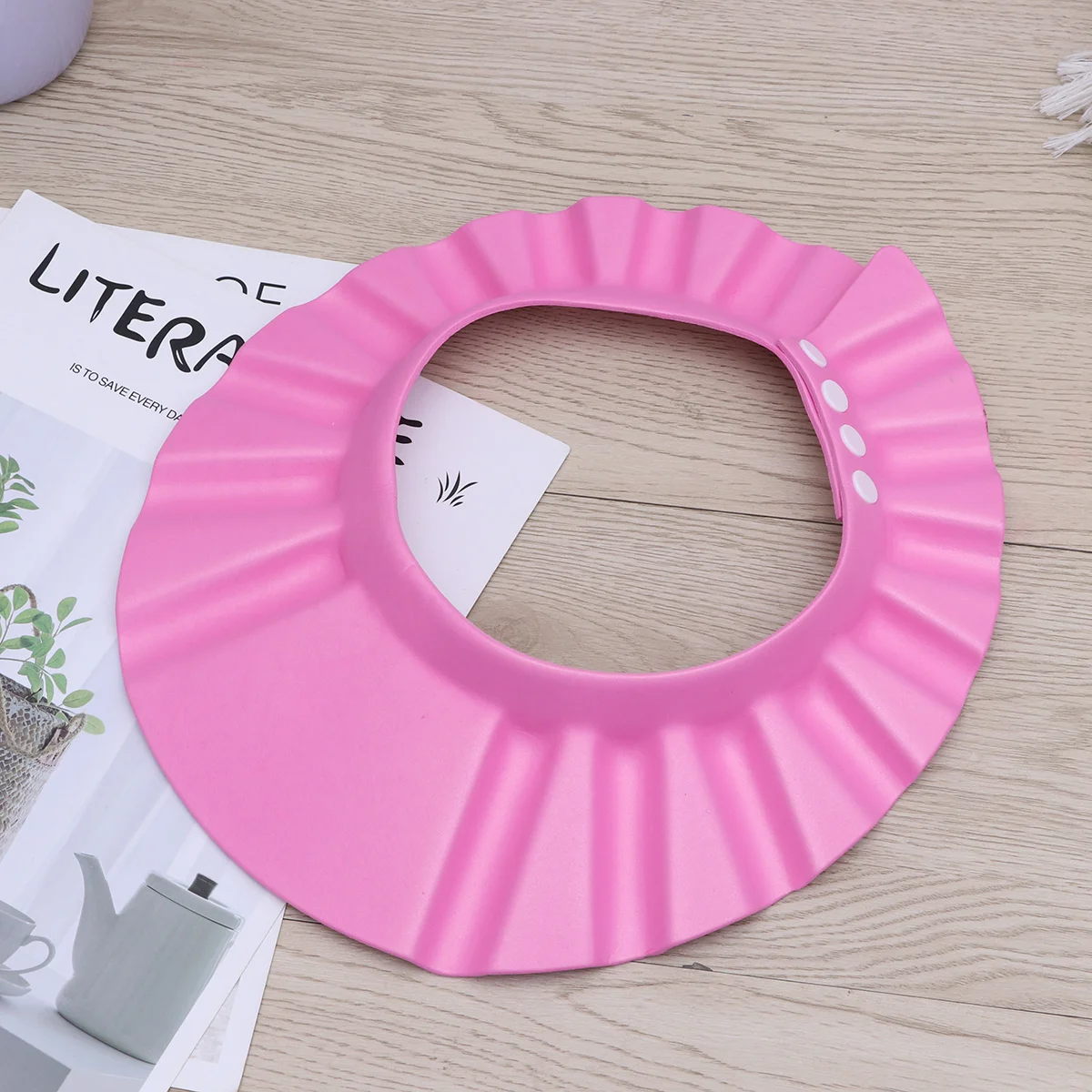 

Детская регулируемая шапочка для душа для младенцев, глаза, уши, мытье волос, щиток для купания, детский шампунь, щиток для детей от 3 месяцев до 6 лет