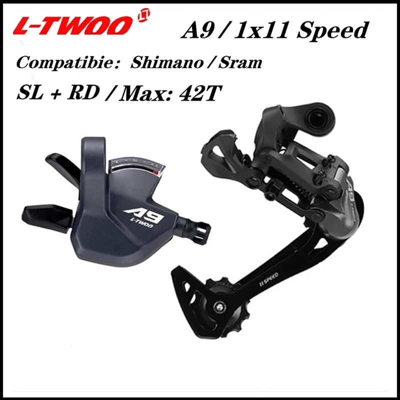 LTWOO 11 Speed MTB Bike Derailleurs A9 1x11 Speed Trigger Shifter Mountain Bike 11S Shift 11V Compatible SHIMANO SRAM