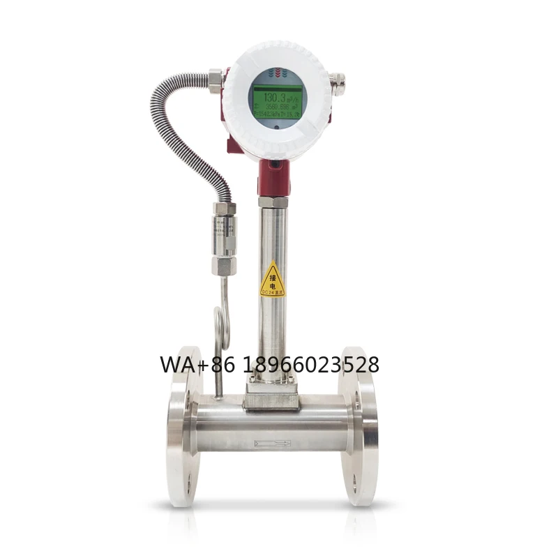 Meokon Temp&Pressure Compensated Vortex Flow Meter MD-S451T