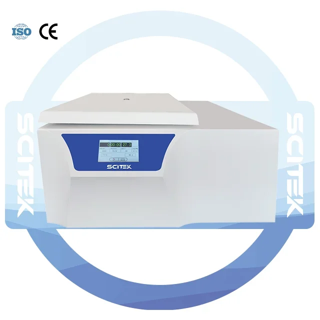 SCITEK 21000 دورة في الدقيقة جهاز طرد مركزي عالي السرعة للطب السريري كيمياء حيوية تجربة طرد مركزي مبرد