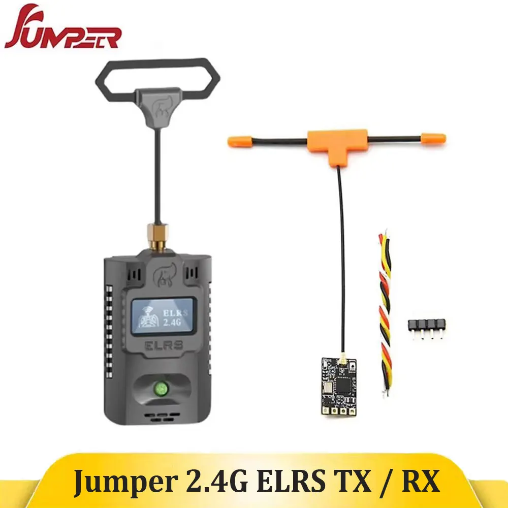 JUMPEP T-Pro Remote Control ELRS 2.4G High Frequency Head SBUS Receiver Long range TBS Crossover Aircraft Fixed Wing