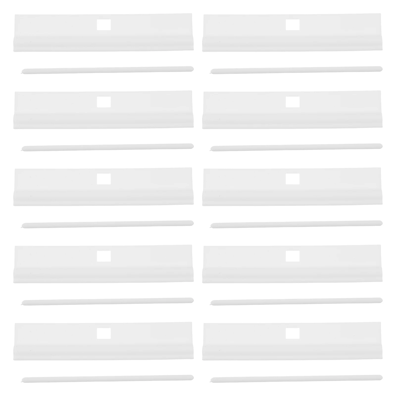 20Pcs Hanging Curtain Piece Hangers Replacement Holder For Vertical Blinds Slats