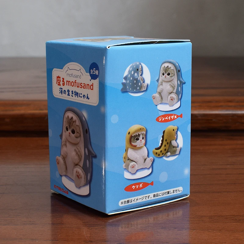 

Mofusand Cats Pretend Marine Organism Sea Life Blind Box Octopus Penguin Otter Cute Doll Collection Ornaments Kid Gifts