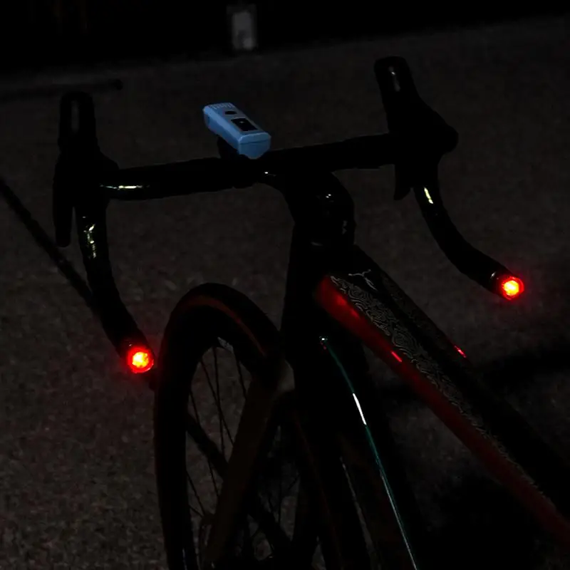 Wireless Turn Signals Waterproof Cycling Turn Signal Safety Light Multiple Lighting Mode Safety Warning Light 2x Cycling LED