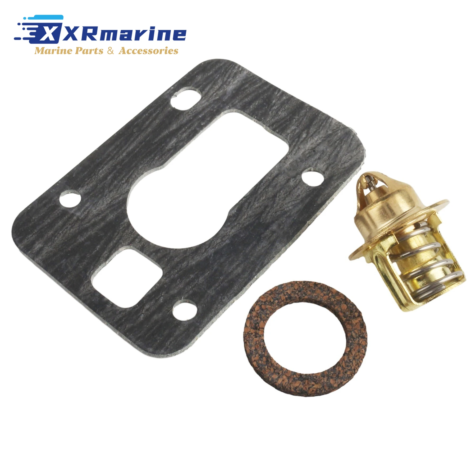 

160°F 71°C Thermostat Kit Compatible with Volvo Penta 3.0GL 3.0GS for OMC 2.5L 3.0L 120 140 Engines Parts 3853799 982554