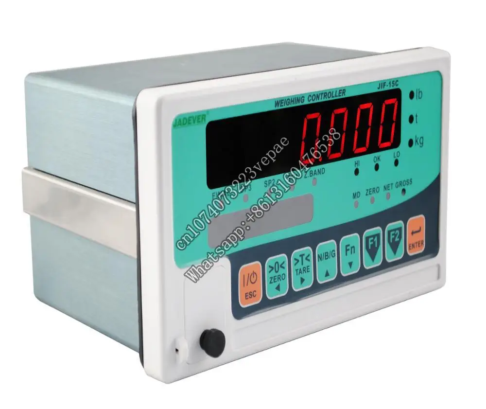 Industrial weighing controller indicator