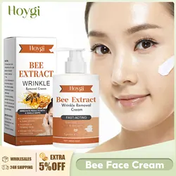 Bee Venom Firming Face Cream Reduce Fine Lines Lifting Nourishing Repair Wrinkle Removal Body Cream Anti Aging Smooth Skin Care
