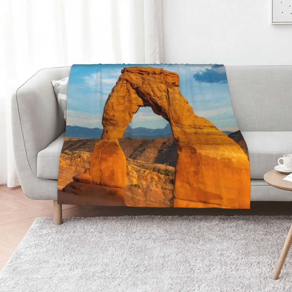 

Arches National Park MOAB Utah Throw Blanket Custom Thins Luxury Throw Decorative Beds Blankets