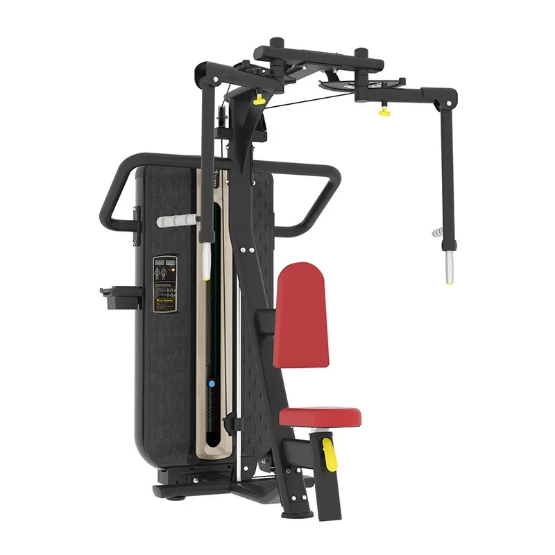 

Vertical chest machine size 1450 * 1590 * 1900 mm with 80kg weight stack for chest arm shoulder training
